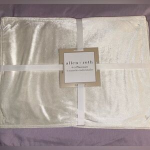 Allen + Roth Ivory Polyester Placemats - Set of 4